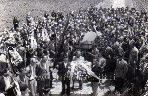 9-6-1952 funerale del figlio del sindaco Cervone morto a 25 anni